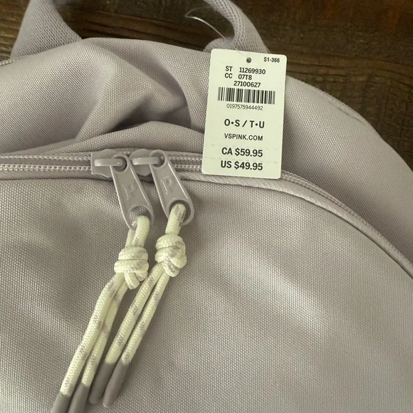 Pink Spring Violet Backpack - Picture 2 of 3